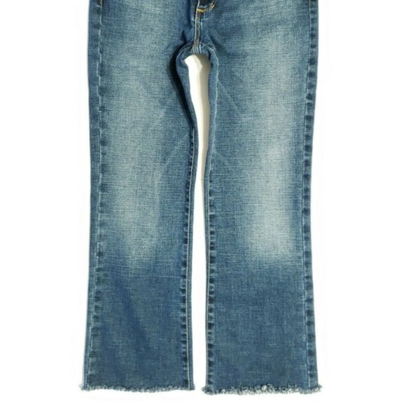 Joe's RAW HEM BOOT CUT Low Rise Ankle Jeans 29 - Picture 6 of 8